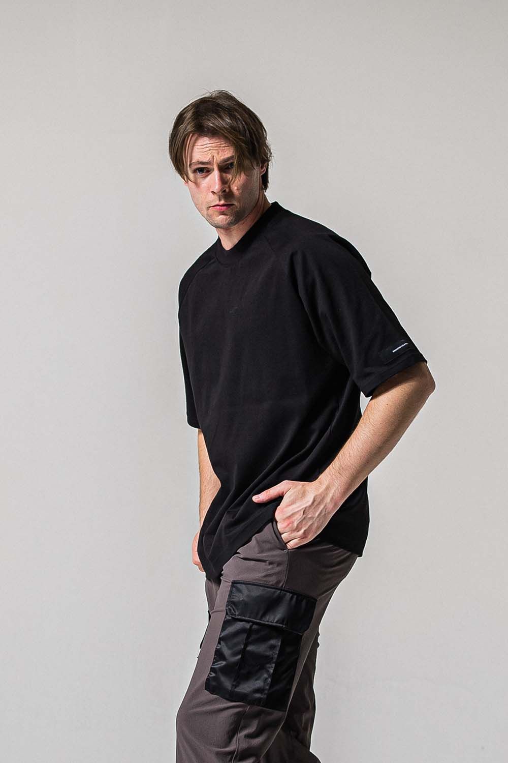 BACK RC RAGLAN OVER TEE / バックロゴ ラグラン オーバー Tシャツ