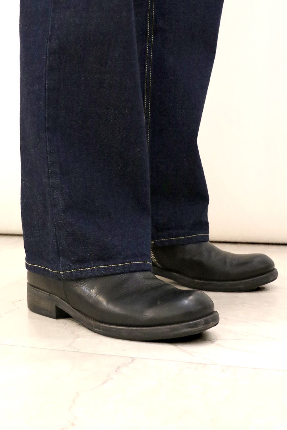marka - ORGANIC COTTON 12oz DENIM SHOE CUT JEANS marka - ORGANIC COTTON 12oz DENIM SHOE CUT JEANS