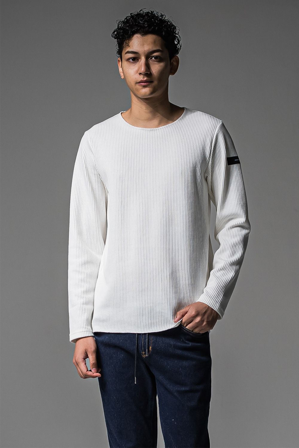 CUTOFF RAIL LONG SLEEVE / カットオフ ロングスリーブ