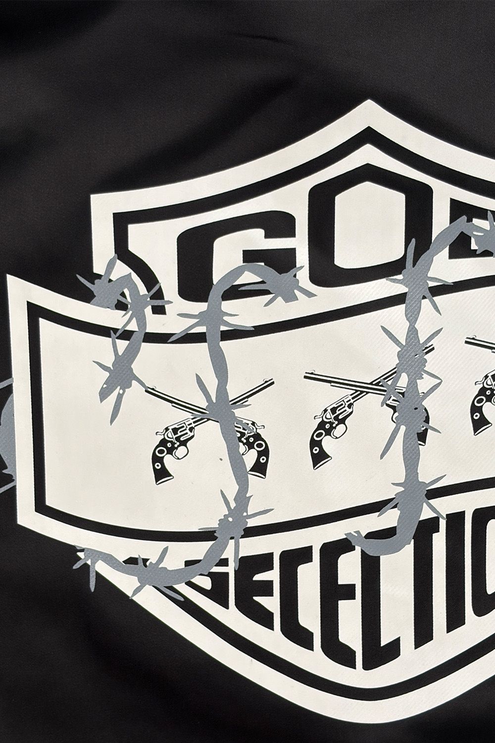 GOD SELECTION XXX × roarguns TRIPLE GUNS EMBLEM COACH JACKET / ゴッドセレクション ロアーガンズ コラボレーション コーチジャケット