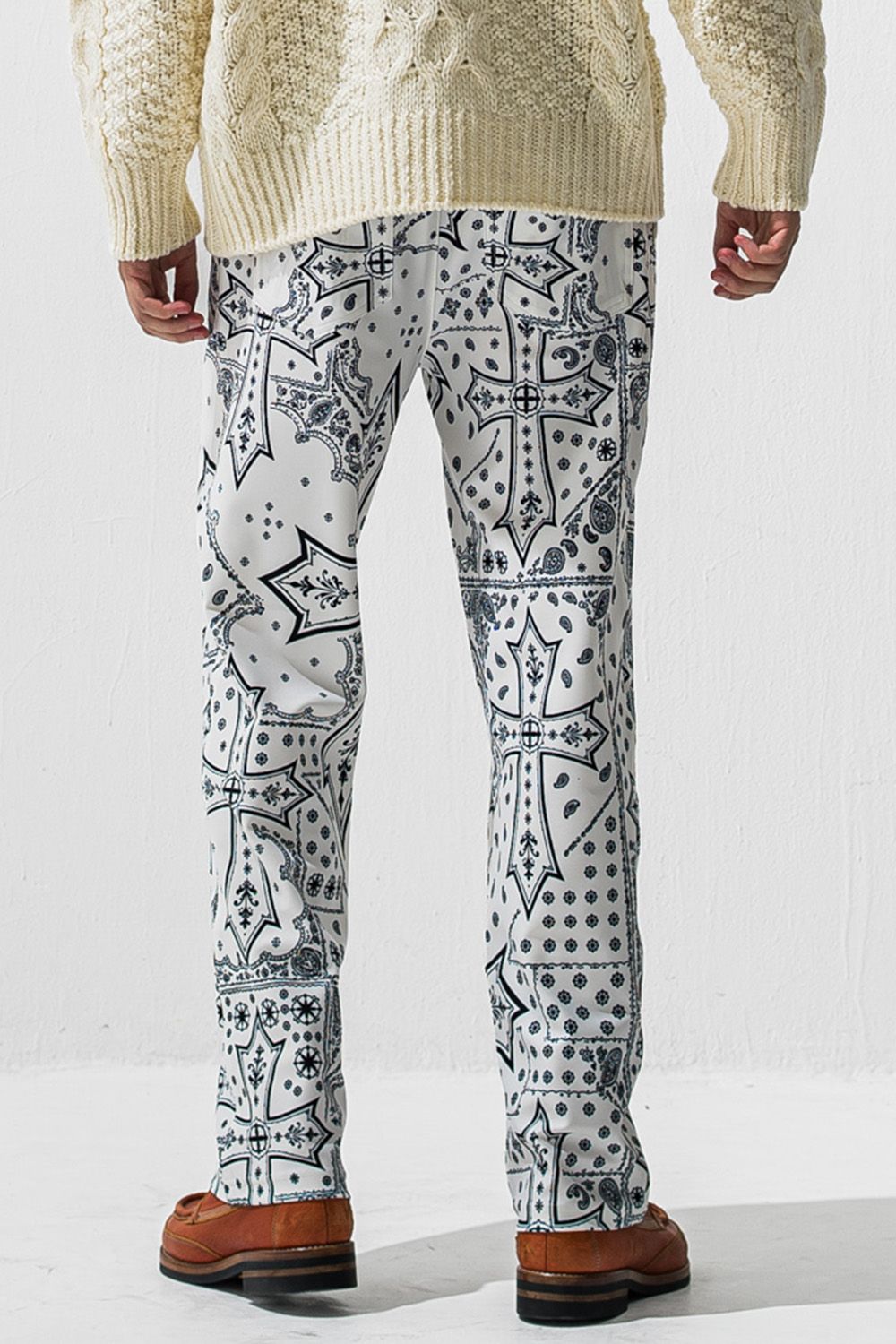 CHRIS EASY WIDE TUCK PANTS / クリス イージー ワイド タックパンツ スラックスイージーパンツ