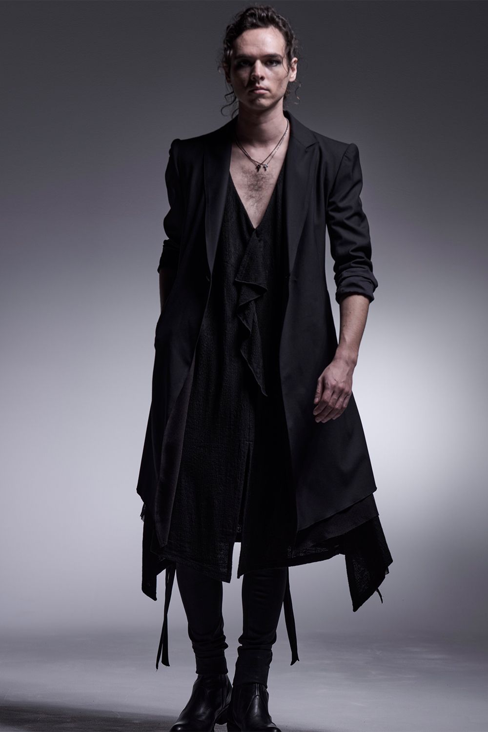 TWS Tropical Long Flare Jacket / TWSトロピカル ロングフレアジャケット