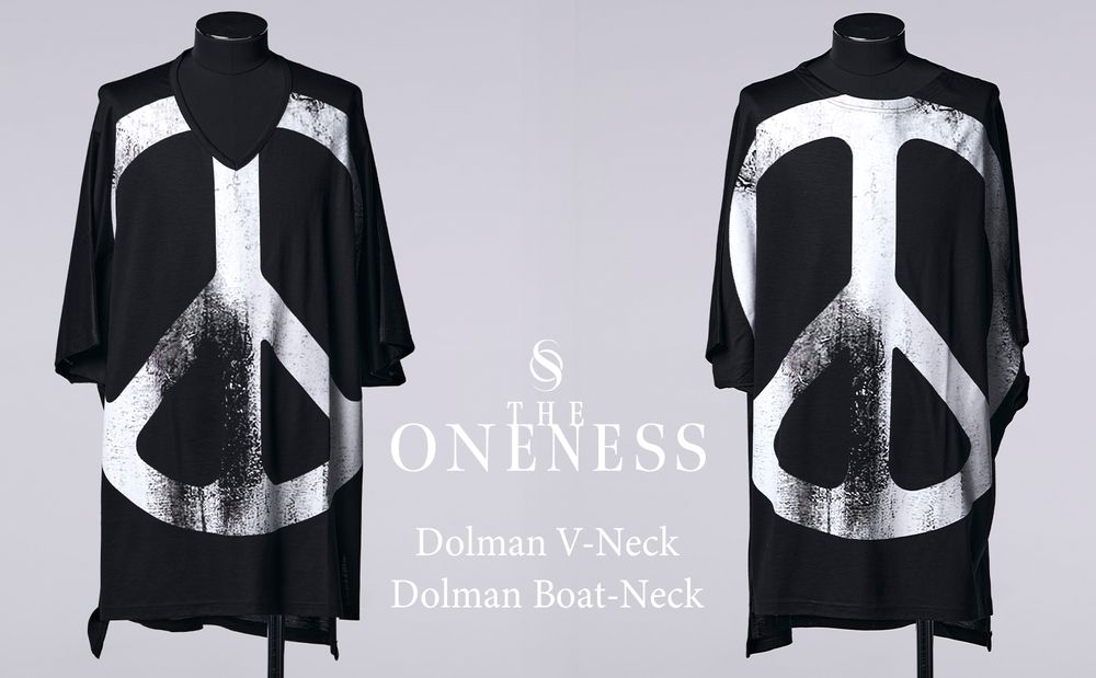 【THE ONENESS】Dolman V-Neck & Dolman Boat-Neck