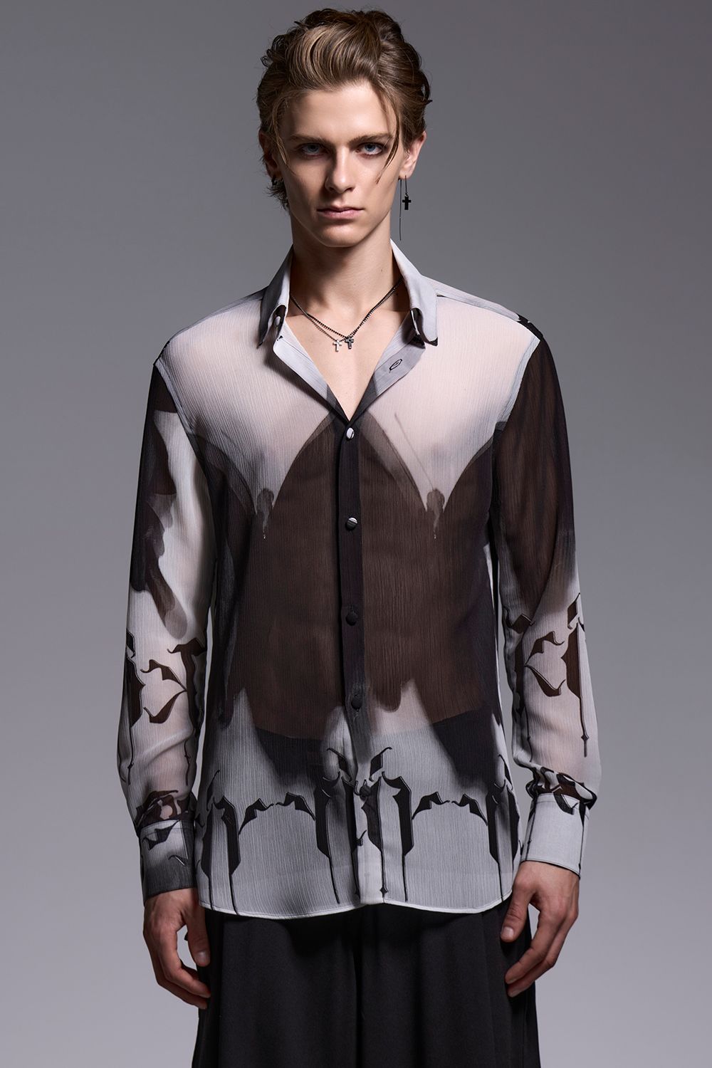 Decorative YOURYU Shirt / デコラティブ楊柳 シャツ