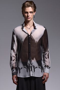 Decorative YOURYU Shirt / デコラティブ楊柳 シャツ
