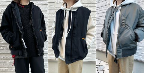 春に向けて使えるコーディネートをご紹介