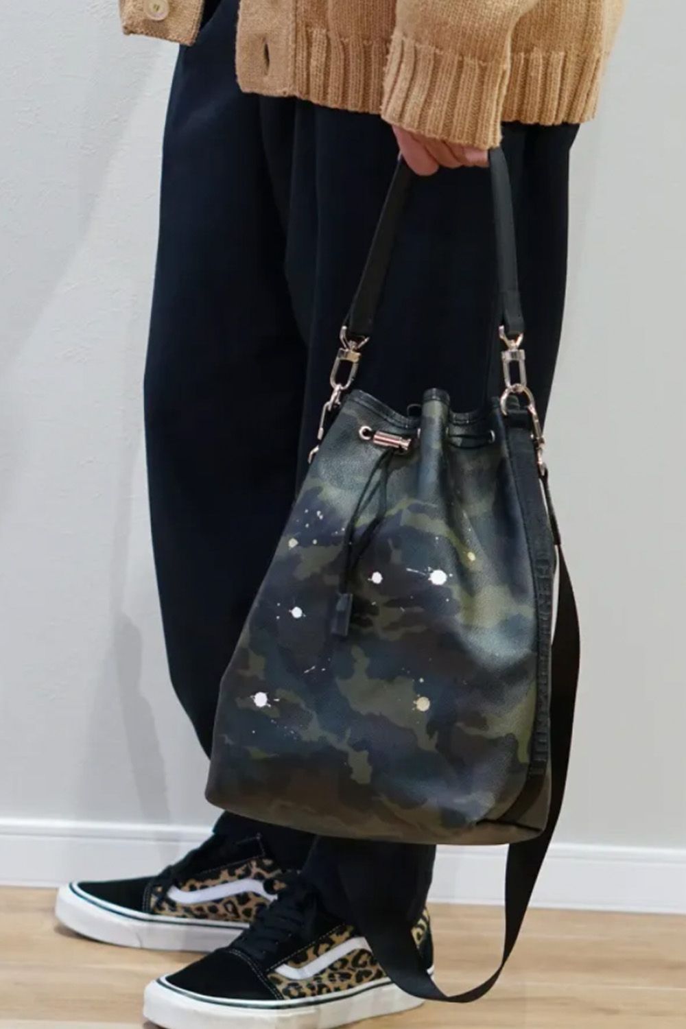 GENTIL BANDIT - 2WAY巾着バッグ MM | laid-back GENTIL BANDIT - 2WAY巾着バッグ MM | laid-back