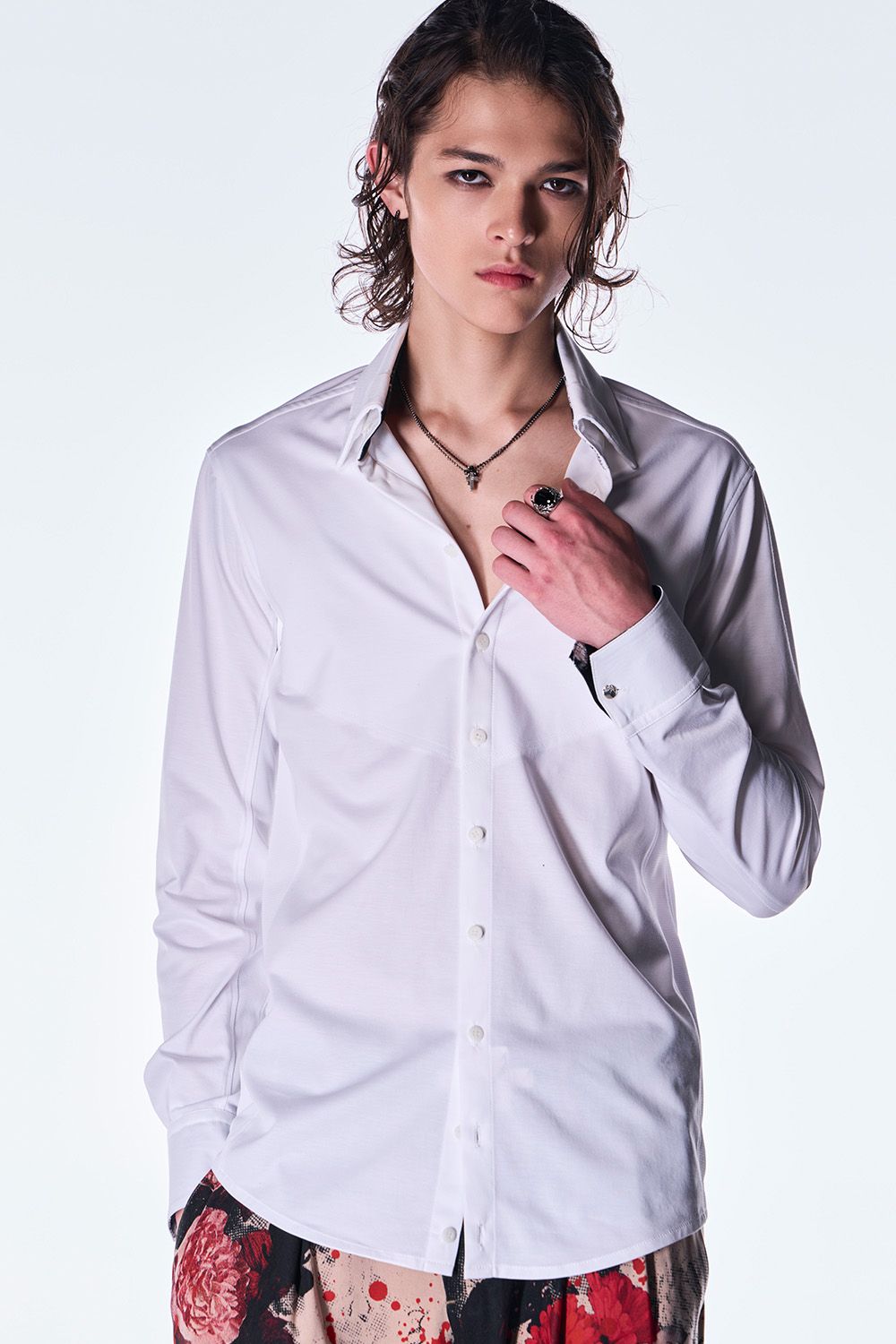 Fancy Twill Cuffs Button Shirt / ファンシーツイル カフス ボタン シャツ