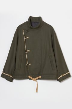 Melton toggle BL  / メルトン トグル ブルゾン