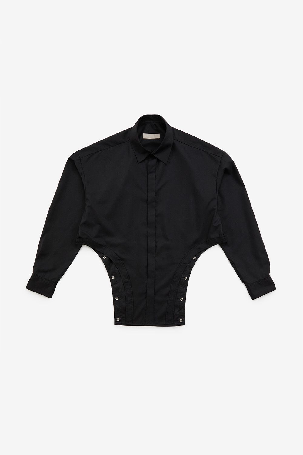 Multi-way snap button shirt / マルチウェイ スナップボタン シャツ
