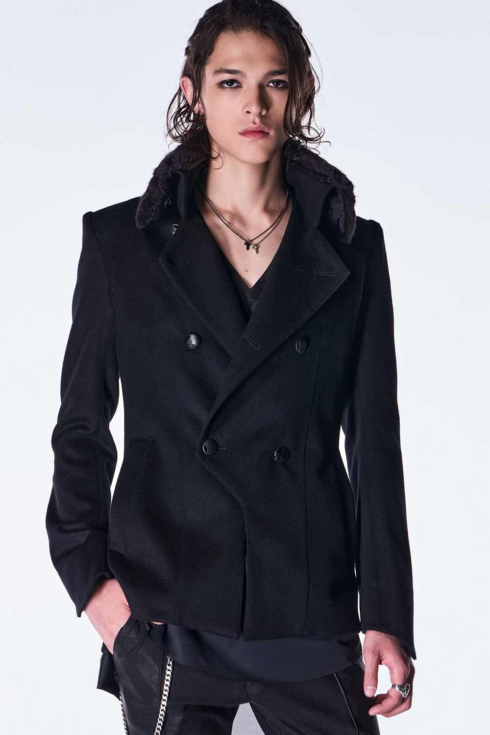 Beaver Fur Napoleon Jacket / ビーバー ファー ナポレオン ジャケット
