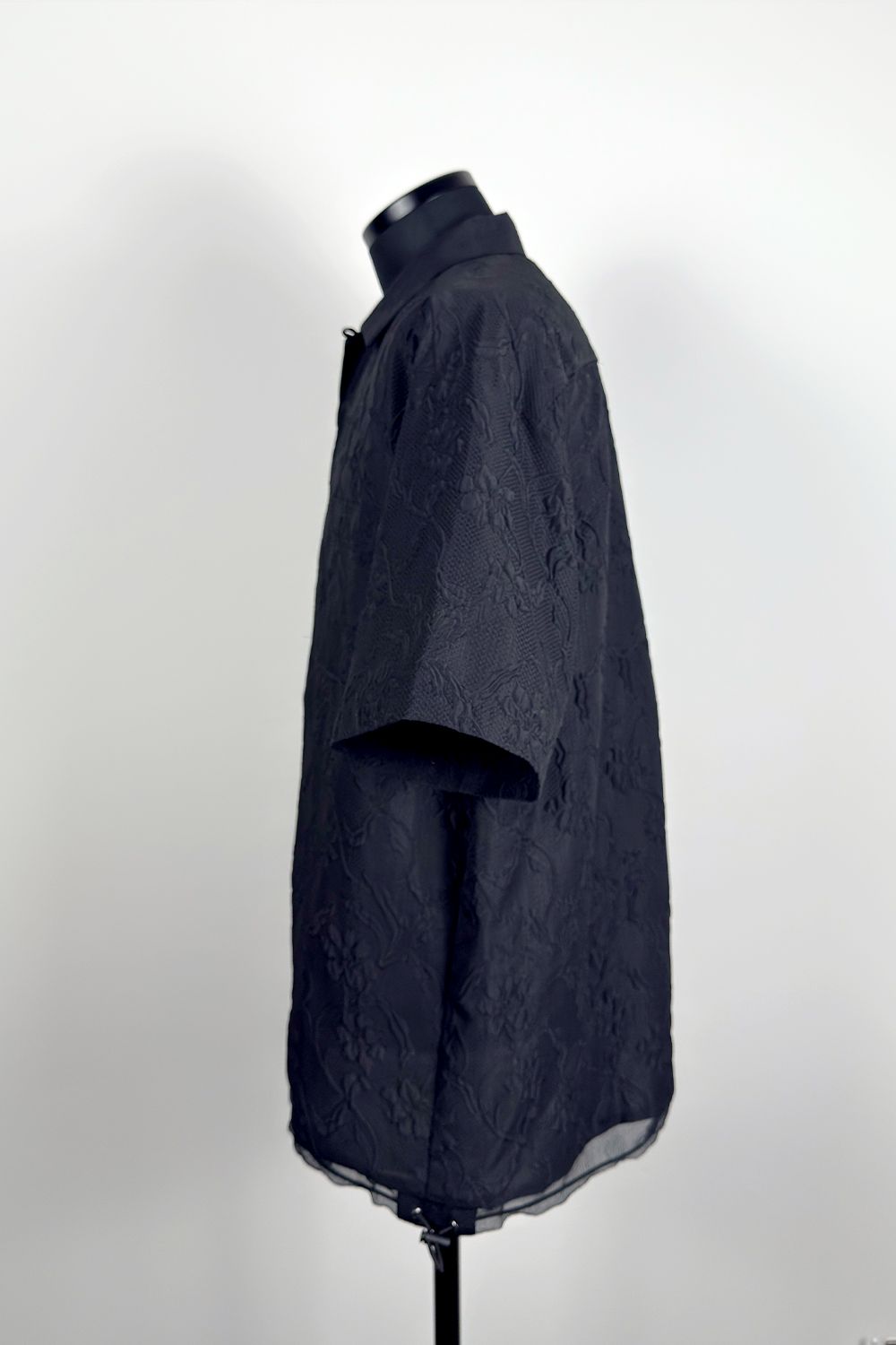 Embossing S/S open collar SH / エンボス ショートスリーブ オープンカラー シャツ