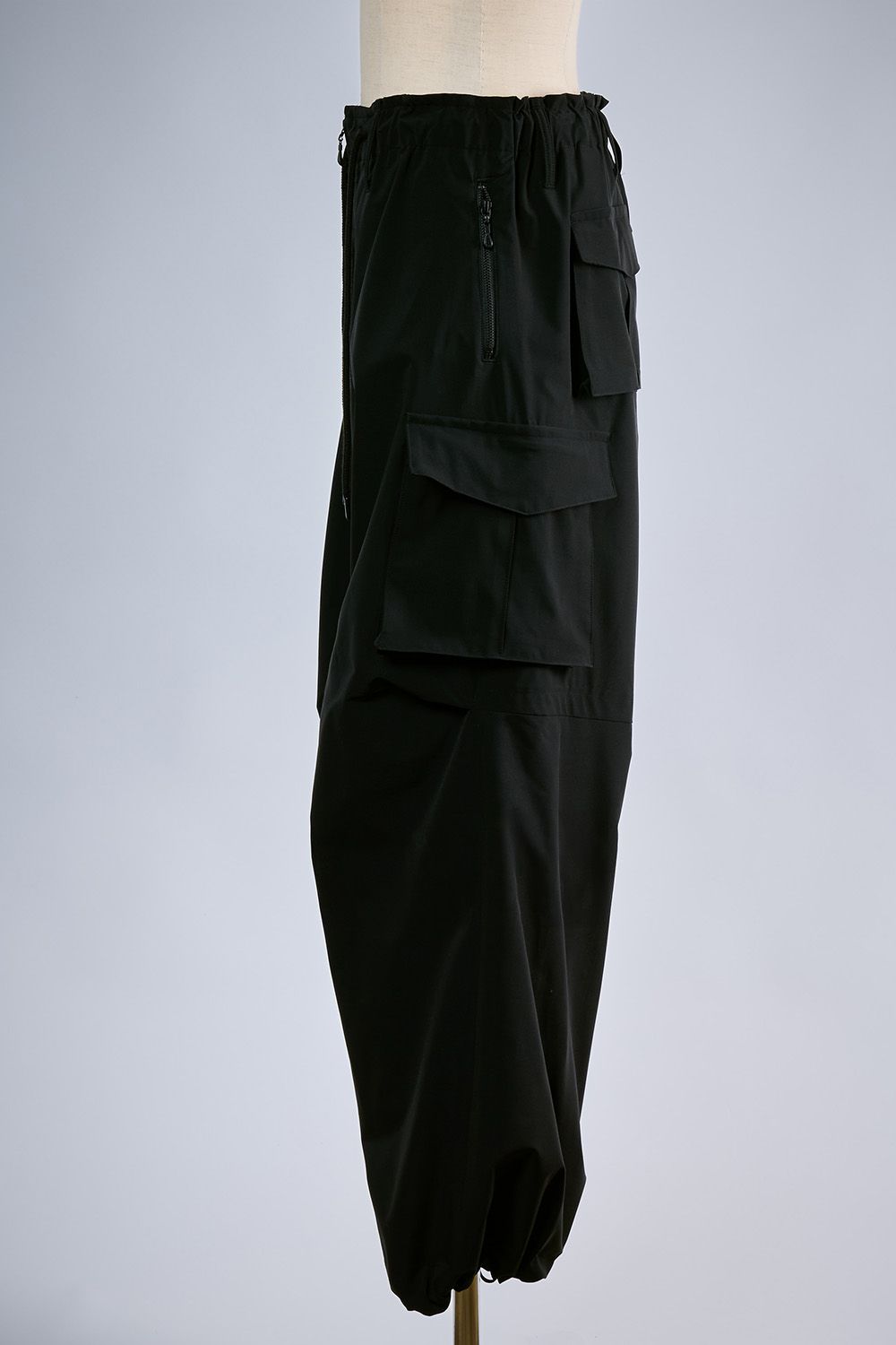Taffeta CargoPants / タフタ ワイド カーゴパンツ