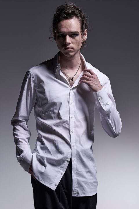 Silky Loan Side Rib Shirt / シルキーローン サイドリブシャツ