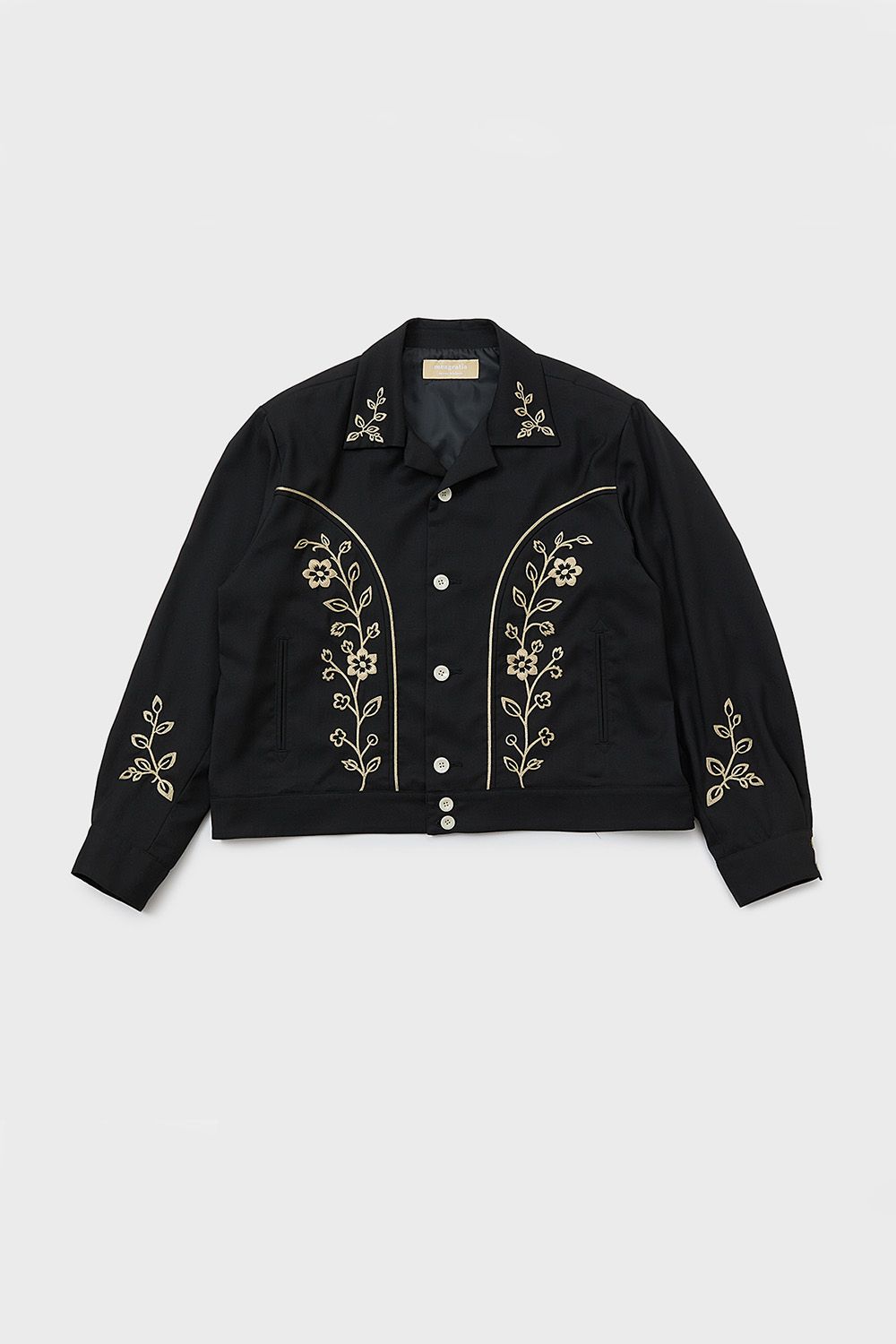 Embroidery western BL / エンブロイダリー ウエスタン ブルゾン