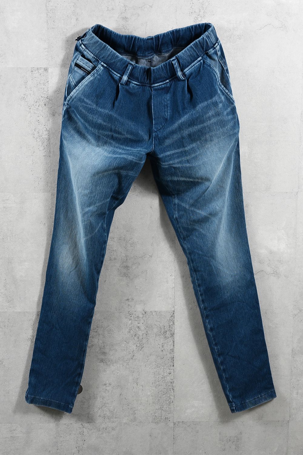 DENIM JERSEY CHRIS EASY TUCK PT / デニム ジャージ クリス イージー タック パンツ