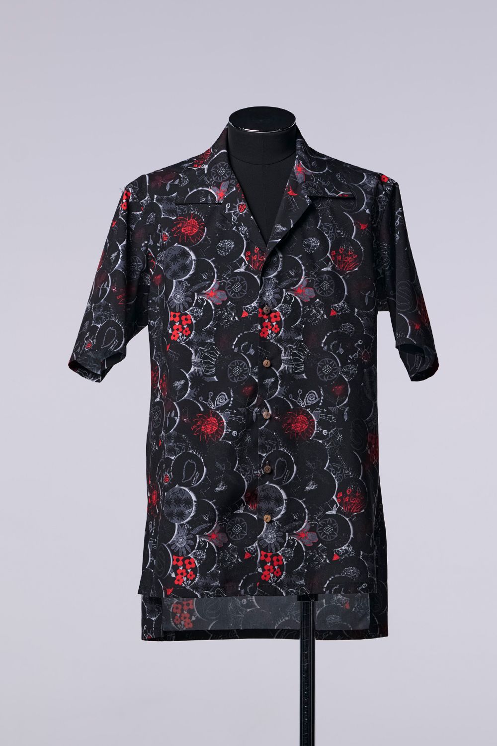 OBSIDIAN ホワイト 半袖シャツ 90s GUAYABERA キューバシャツ 半袖シャツ オフホワイト 古着