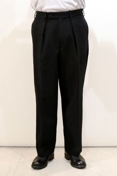ORGANIC COTTON SURVIVAL CLOTH CLASSIC FIT TROUSERS / オーガニックコットン サバイバルクロス クラシック フィット トラウザーズ