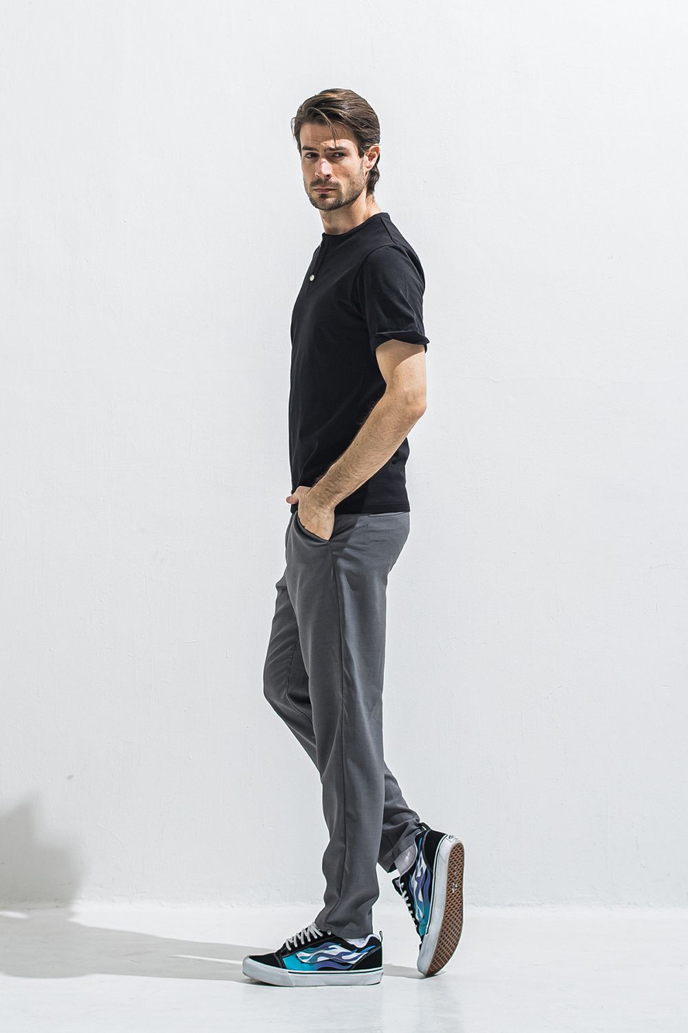 PAT WIDE EASY PANTS / パット ワイドイージーパンツ