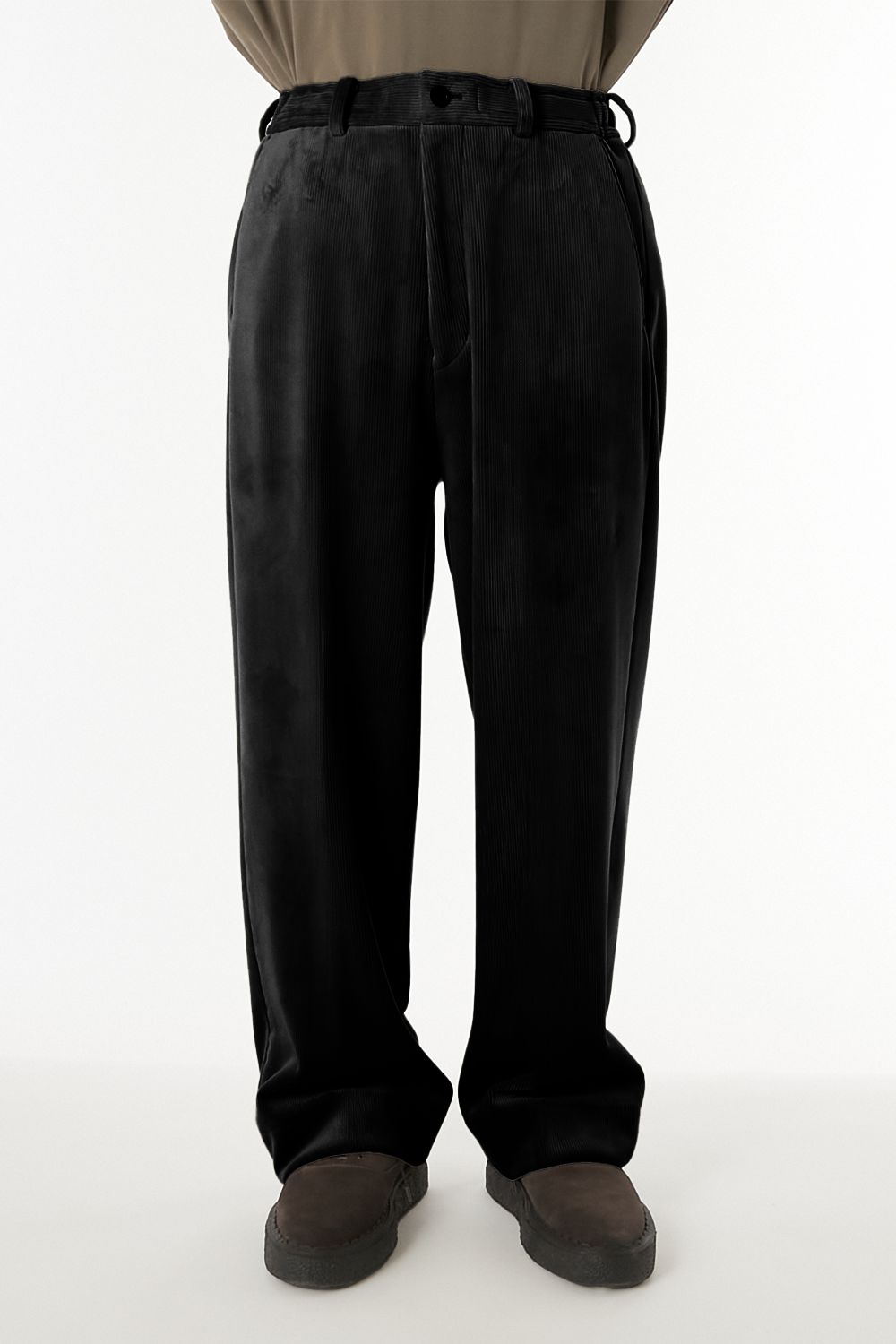 N.HOOLYWOOD COMPILE WIDE STRAIGHT TROUSERS  / エヌハリウッド コンパイル ワイドストレート トラウザーズ