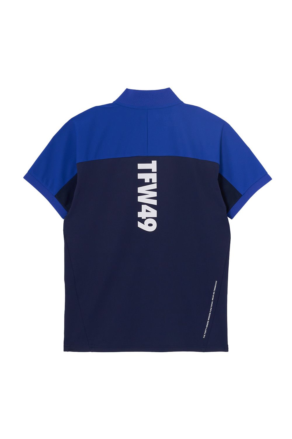 HALF ZIP COLLAR LESS / ハーフジップ カラーレス