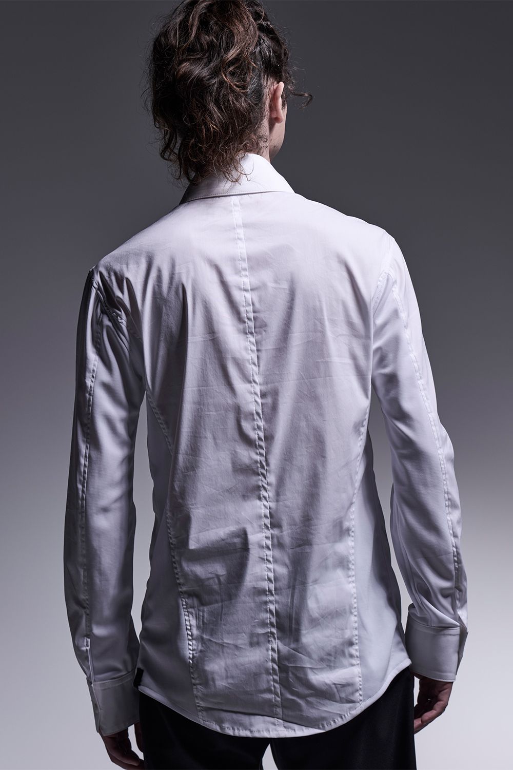 Silky Loan Side Rib Shirt / シルキーローン サイドリブシャツ