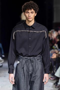 Toggle button shirt / トグル ボタン シャツ