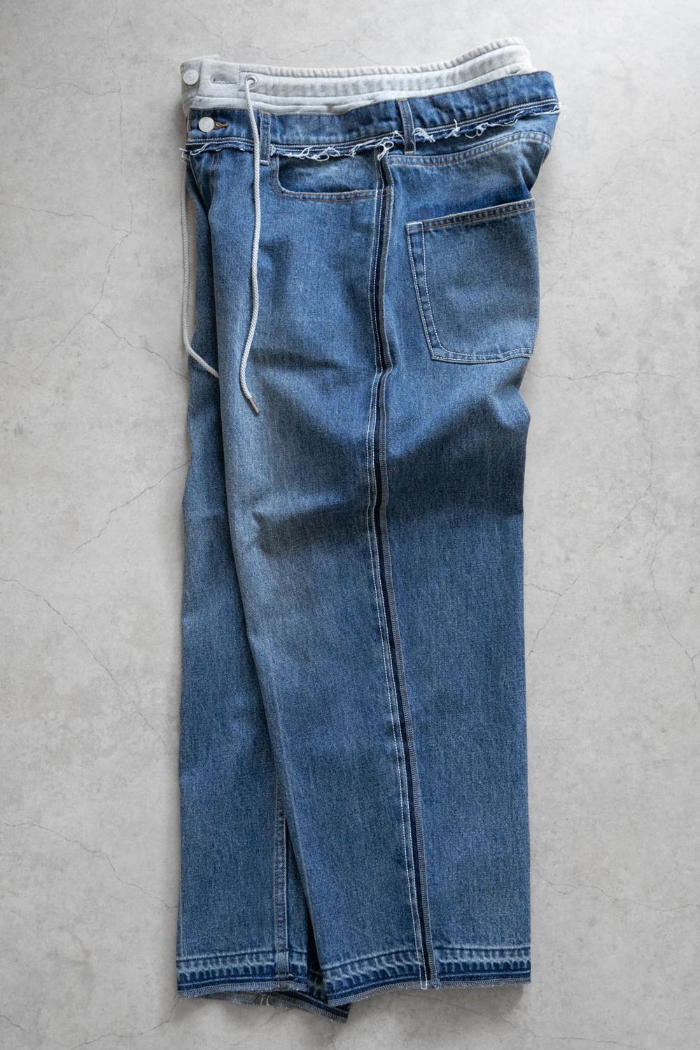 LAYERED BUGGY PANTS / レイヤードバギーパンツ