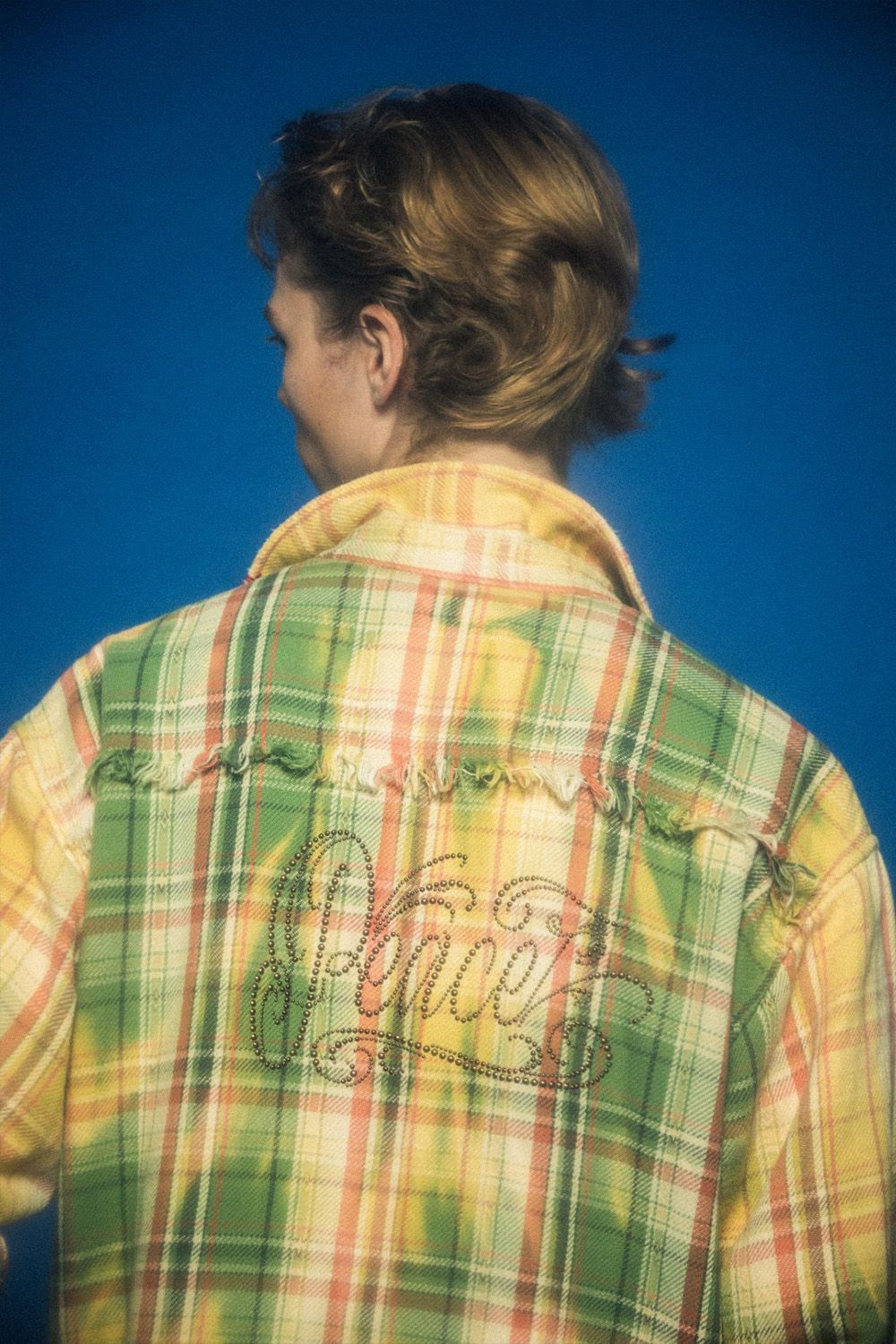 CO CHECK SHIRT / Peace / コットン チェック シャツ Peace METAL HOTFIX