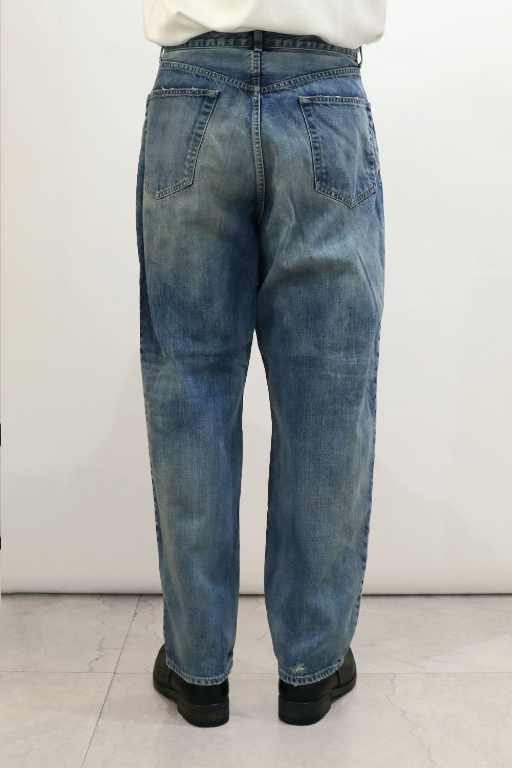 ORGANIC COTTON 12oz DENIM COCOON FIT JEANS / オーガニックコットン コクーン フィット デニム