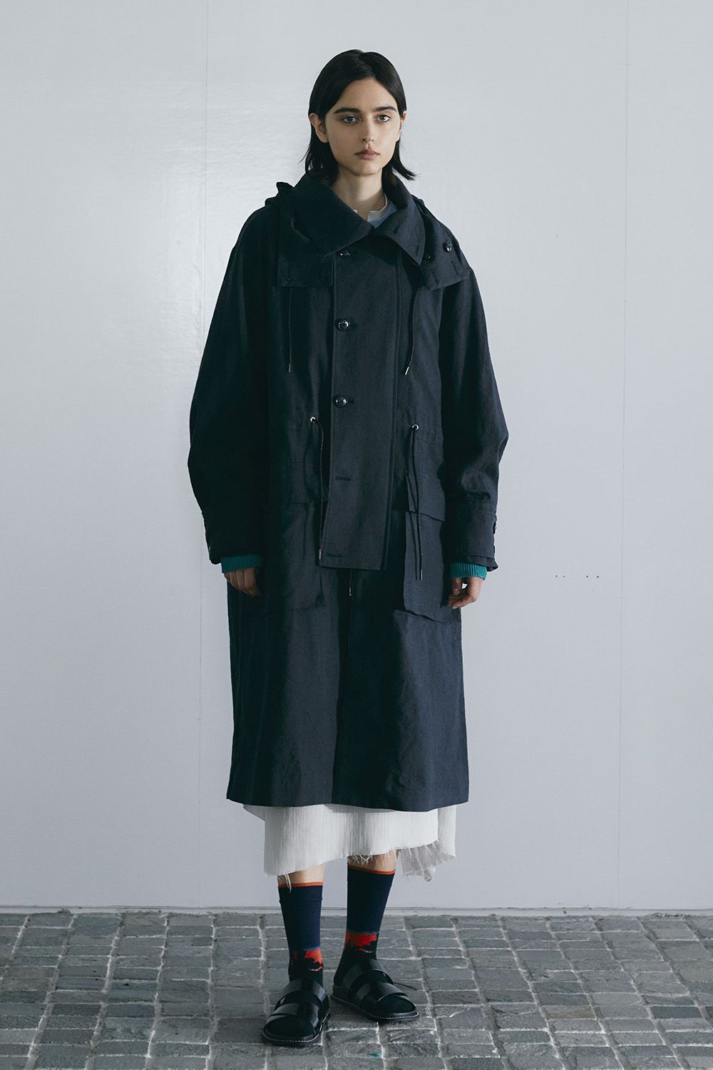 Cotton Linen Canvas coat / コットン リネン キャンバスコート