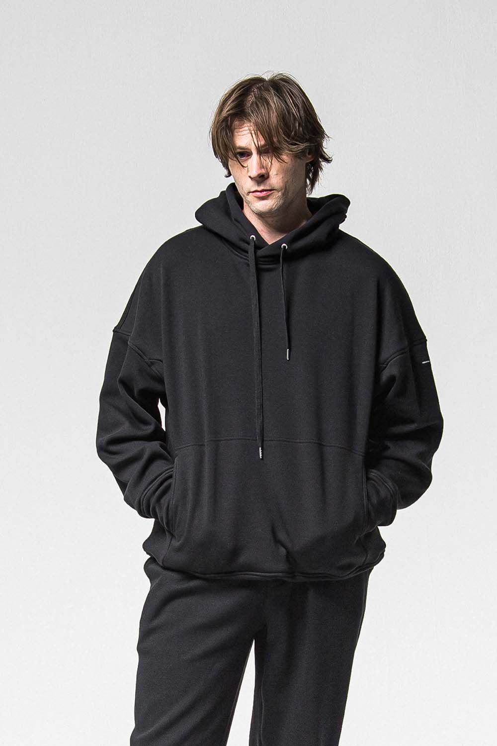 FRIDAY OLD COVER VELOURS FLEECE HOODIE / フライデー オールドカバー ベロア フリース フーディ