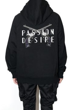 roarguns × el conductorH PASSION DESIRE CROSSGUN HOODIE / ロアーガンズ コンダクター スウェット パーカ