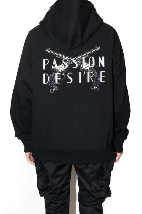 roarguns × el conductorH PASSION DESIRE CROSSGUN HOODIE / ロアーガンズ コンダクター スウェット パーカ