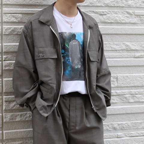 EULLA 新作のセットアップを着用したおすすめスタイル