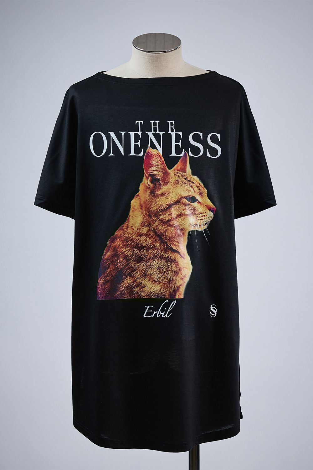 Organic Cotton French Sleeve T / Super Givers × THE ONENESS  犬猫保護活動チャリティー フレンチスリーブ Tシャツ