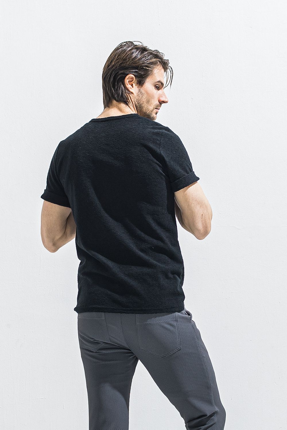 PILE ROLL UP TEE / パイル ロールアップ Tシャツ