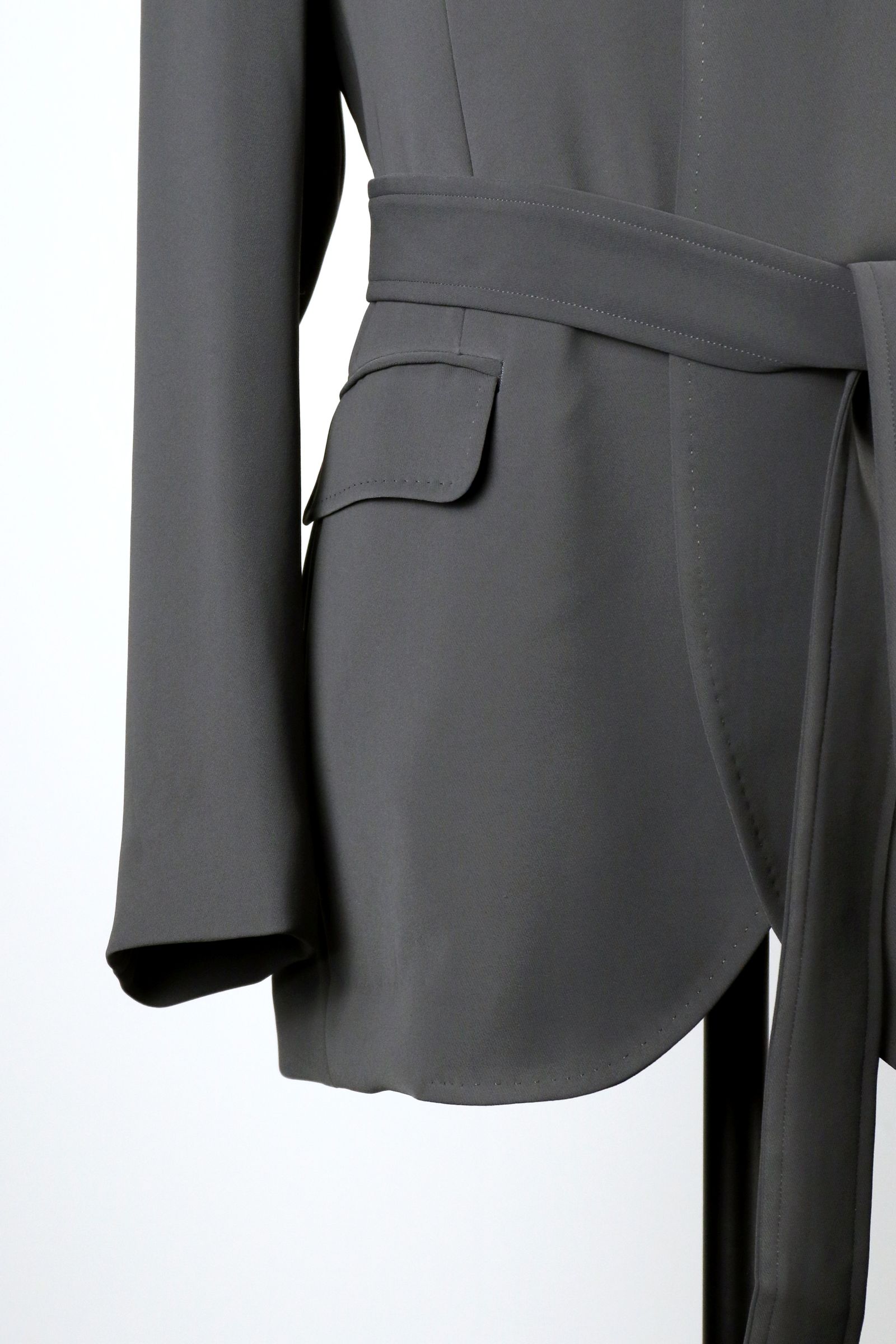 STAND UP SHAWL COLLAR JACKET / スタンドアップ ショールカラー ジャケット