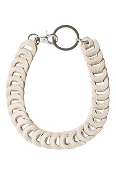 Hand STRAP Symbole  / シンボルチェーン レザーハンドストラップ｜ベージュ