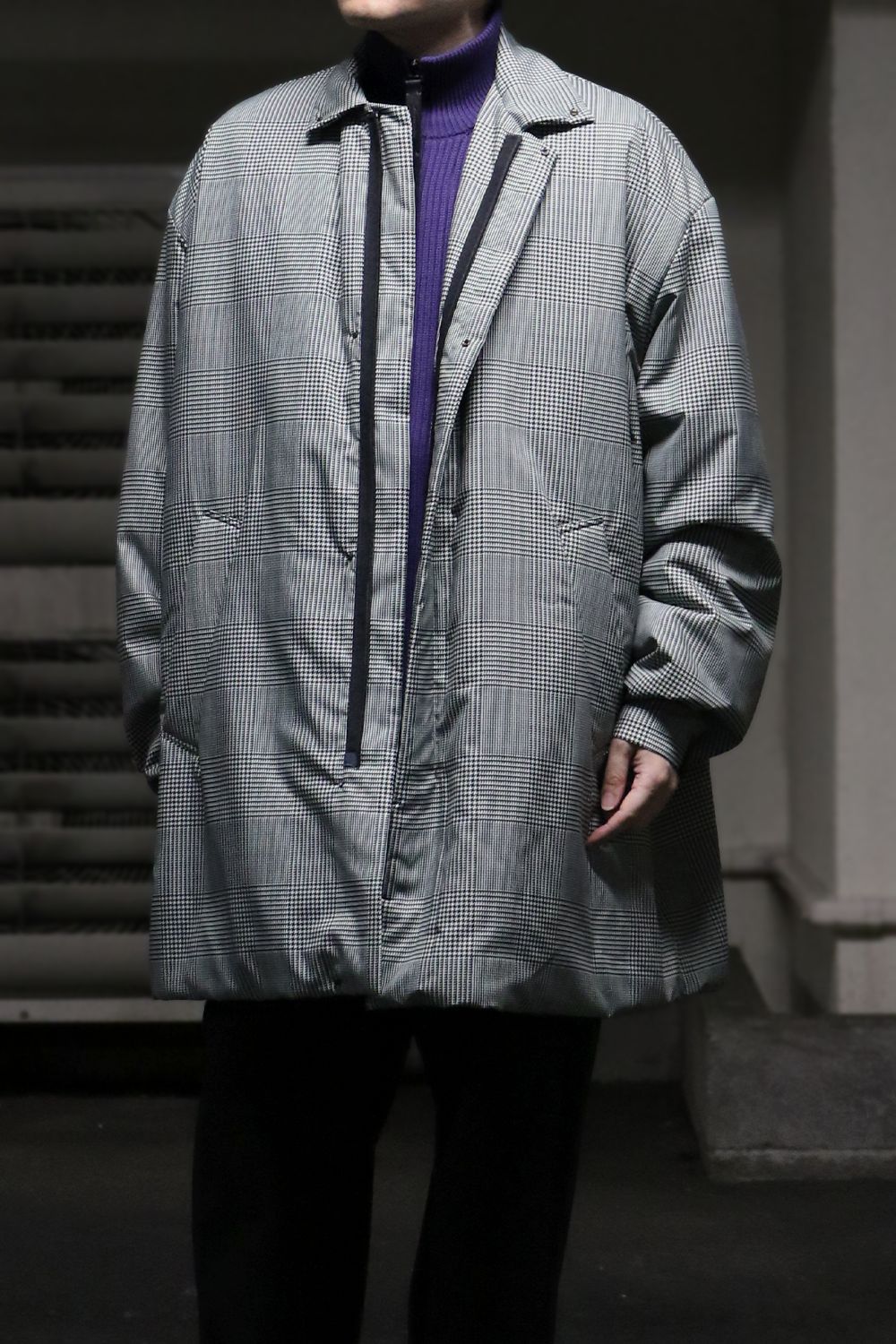 N.HOOLYWOOD COMPILE BALMACAAN COAT / エヌハリウッド コンパイル バルマカン コート