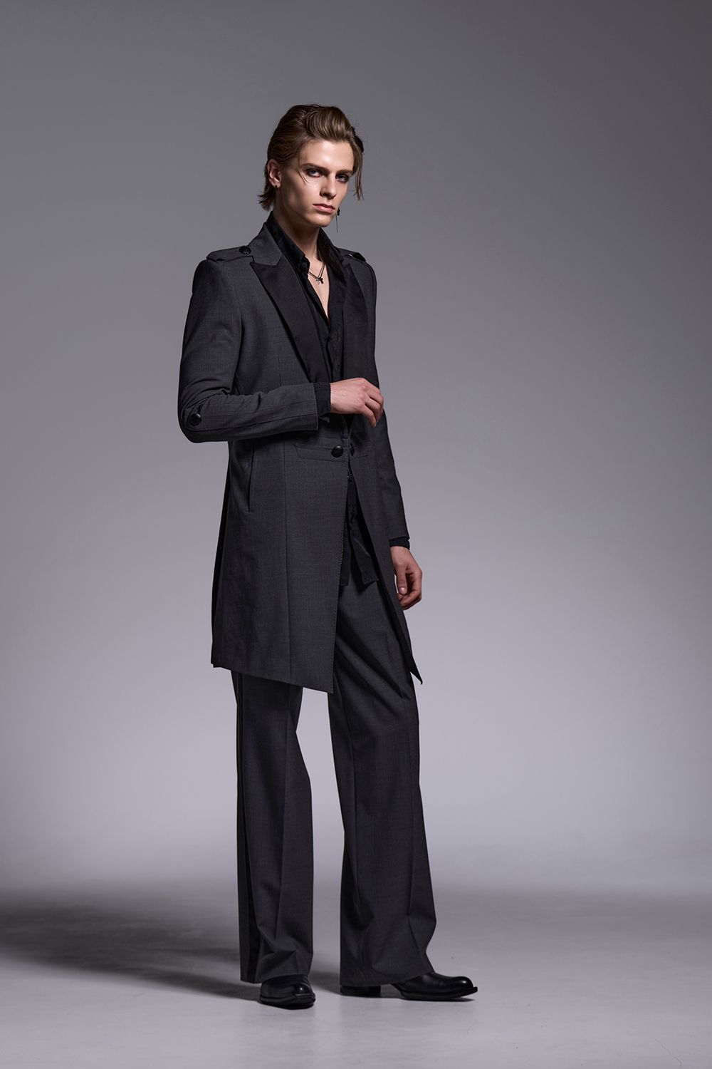 TWS Tropical Side Line Wide Slacks / TWSトロピカル サイドライン ワイドスラックス