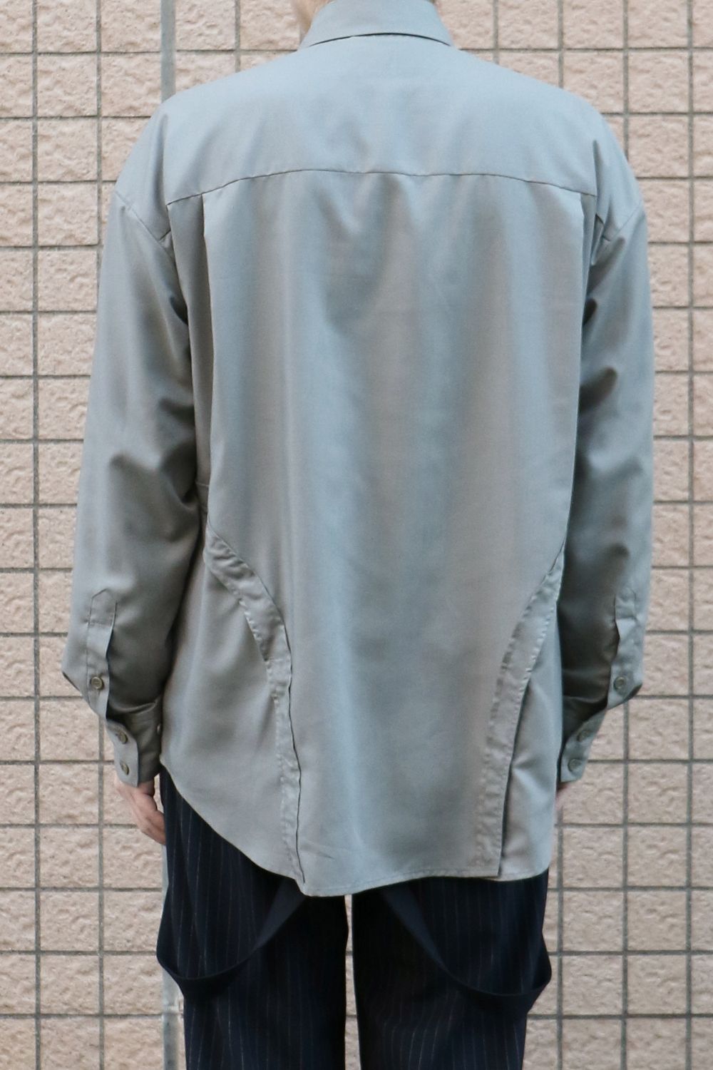 Multi-way snap button shirt / マルチウェイ スナップボタン シャツ