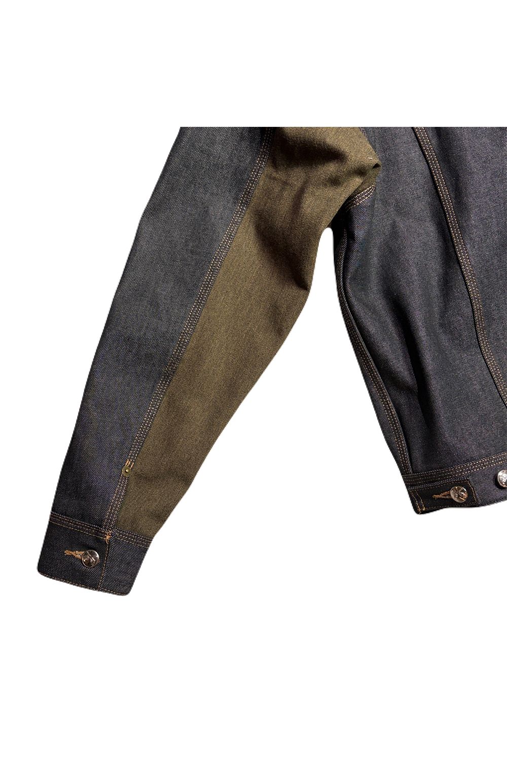 VIN/DEN/JK SWAR / ヴィンテージ デニム ジャケット / スワロフスキークリスタル