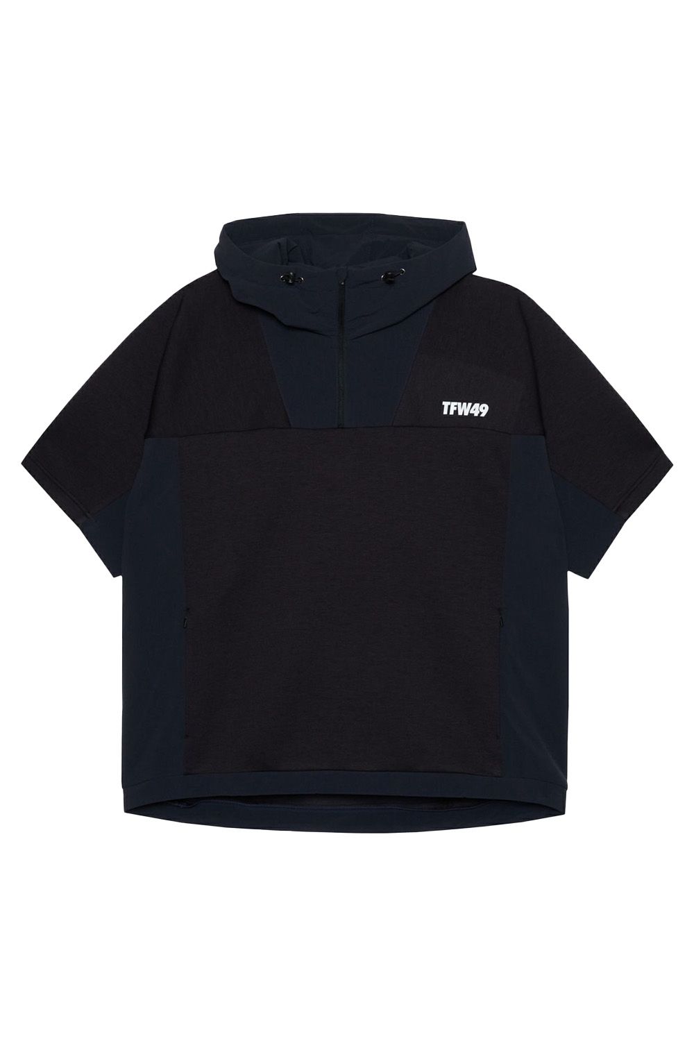 CARDBOARD MATERIAL SHORT SLEEVE HOODIE / カードボード マテリアル ショートスリーブ フーディー