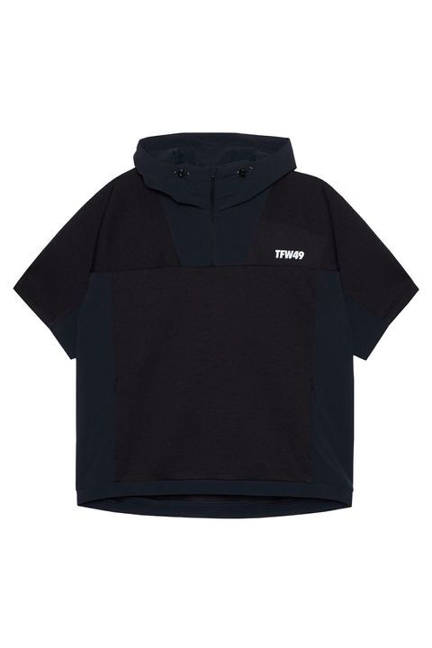 CARDBOARD MATERIAL SHORT SLEEVE HOODIE / カードボード マテリアル ショートスリーブ フーディー