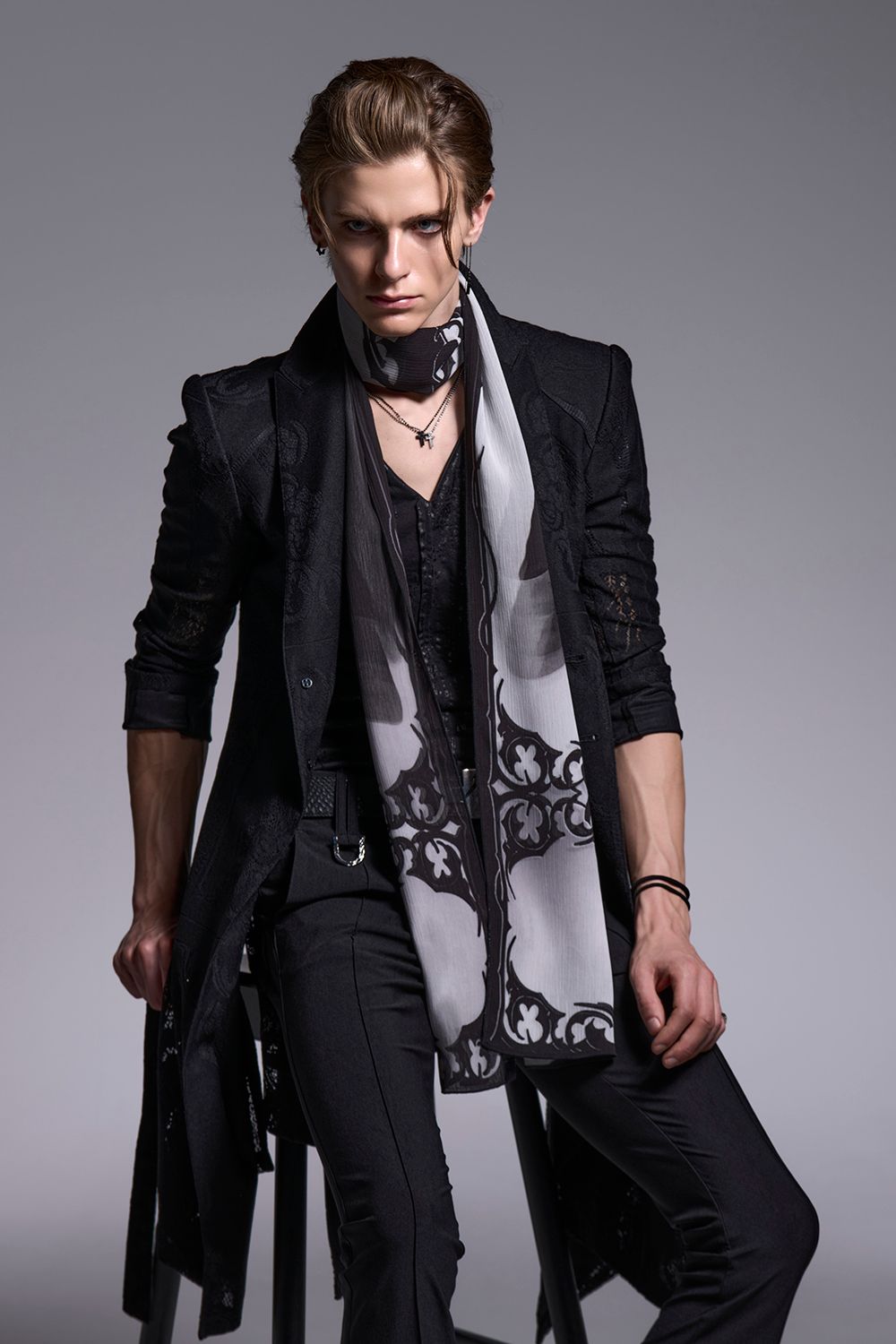 Decorative YOURYU Stole / デコラティブ楊柳 ストール