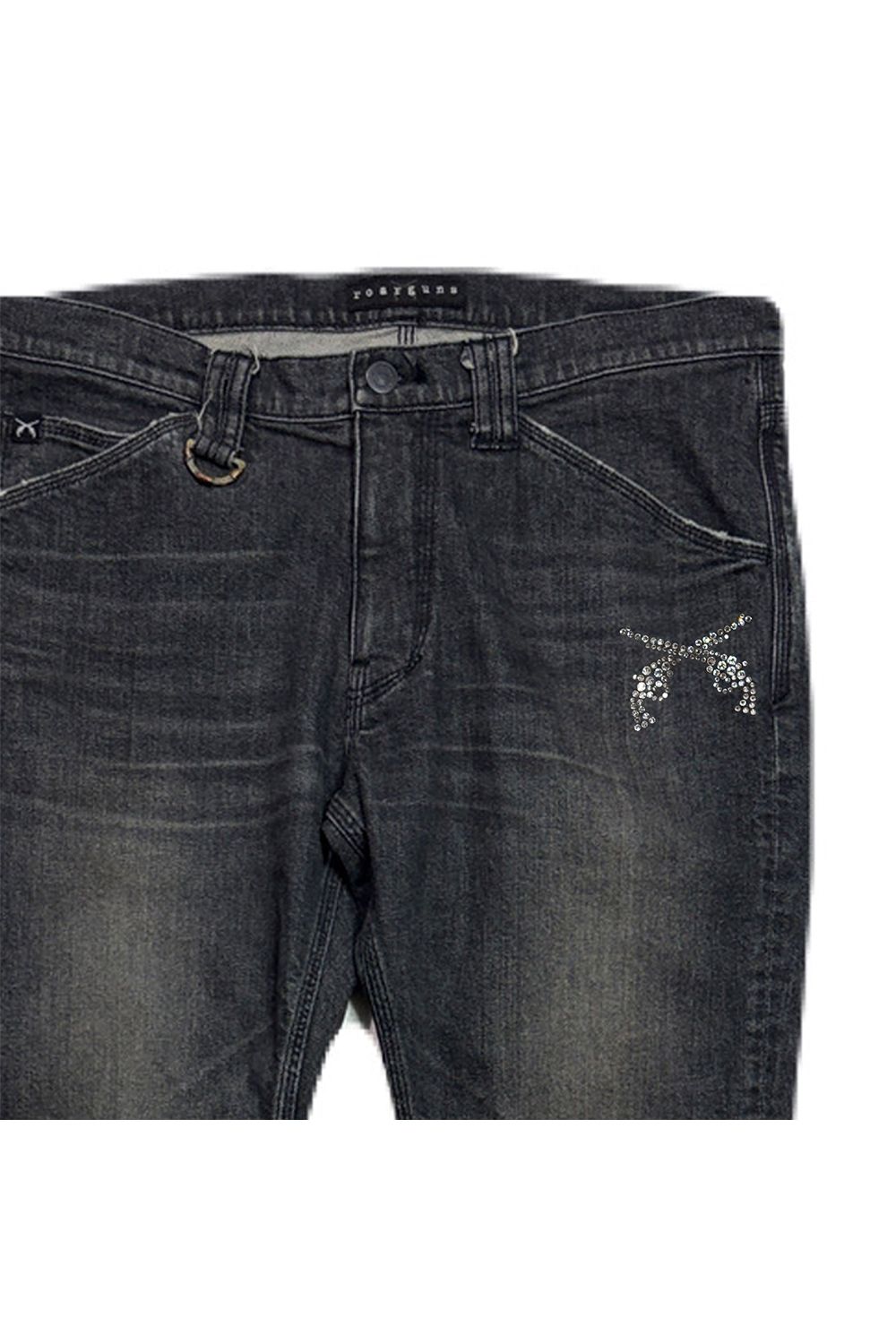 STRETCH DENIM PT CRY / ストレッチ デニム パンツ / クリスタル