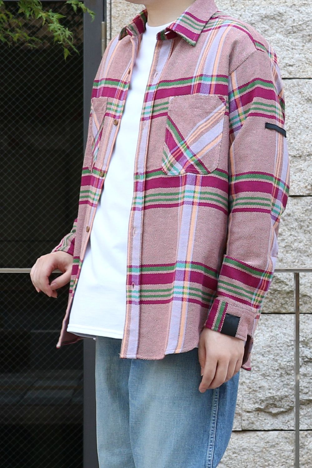 N.HOOLYWOOD×BIGMAC 新品タグ付38（M）ビッグマックネルシャツ N.HOOLYWOOD×BIGMAC 新品タグ付38（M）ビッグマックネルシャツ