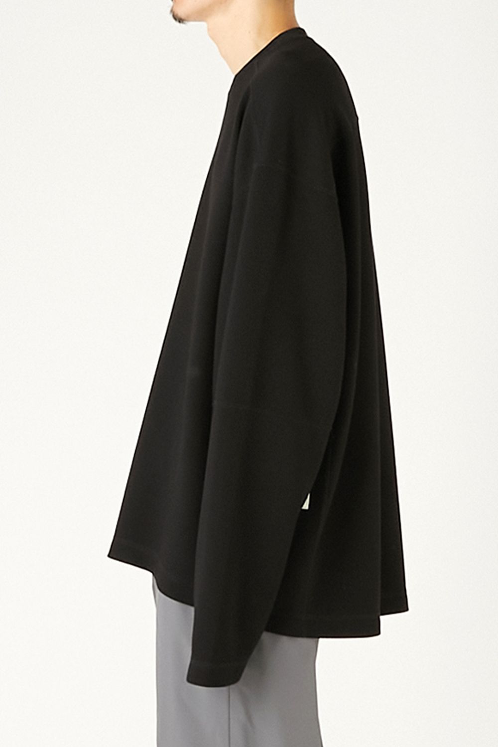 N.HOOLYWOOD TEST PRODUCT EXCHANGE SERVICE REVERSIBLE LONG SLEEVE T-SHIRT / エヌハリウッド テストプロダクトエクスチェンジサービス リバーシブル ロングスリーブ Tシャツ