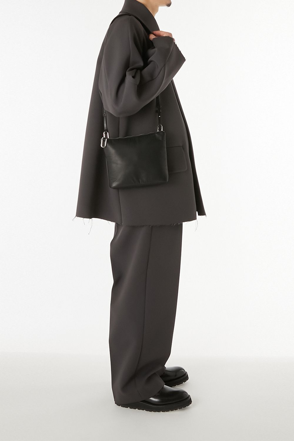 N.HOOLYWOOD COMPILE SHOULDER BAG / エヌハリウッド コンパイル レザーショルダーバッグ